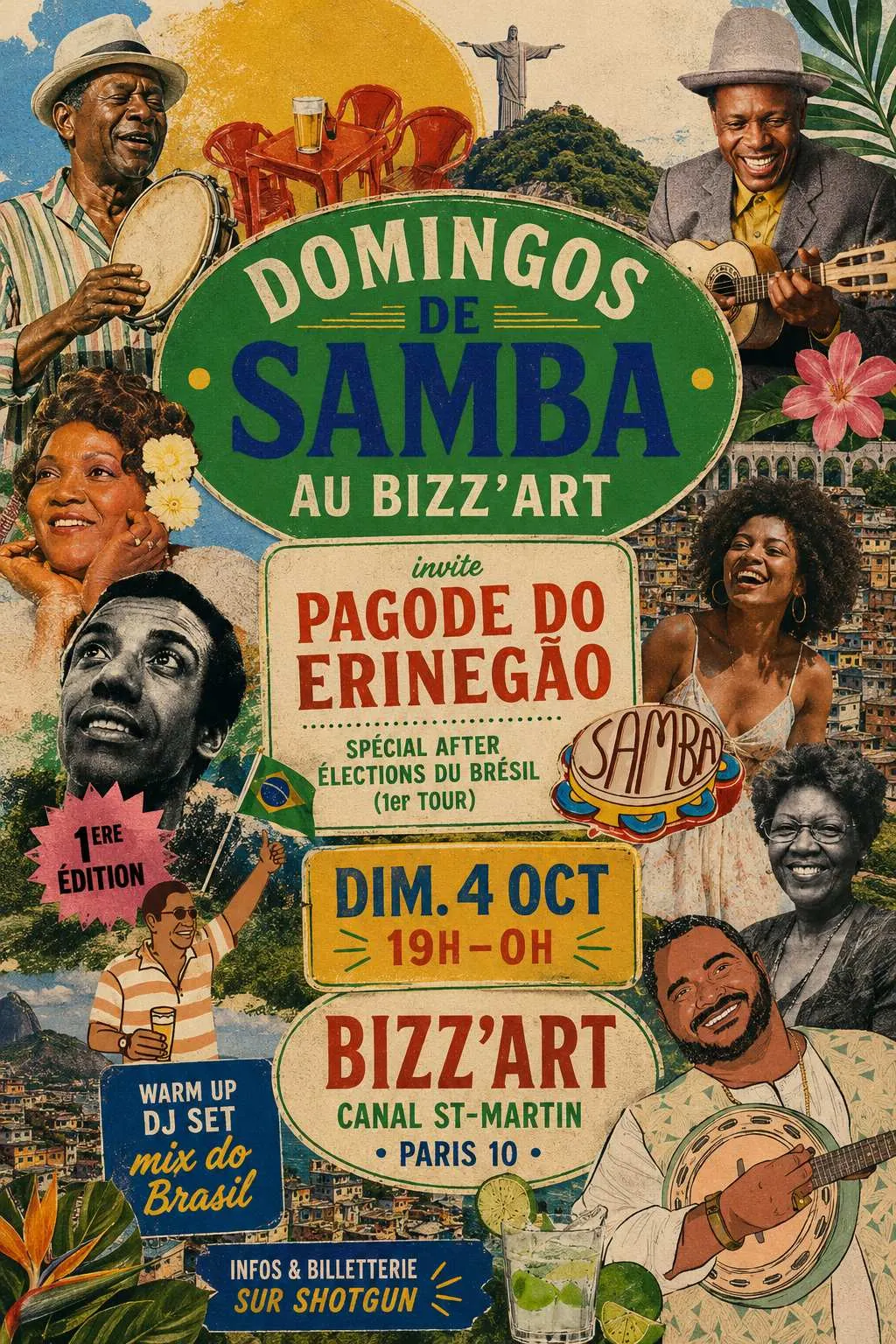 Domingos De Samba Au Bizz'art - Roda De Samba & Pagode !