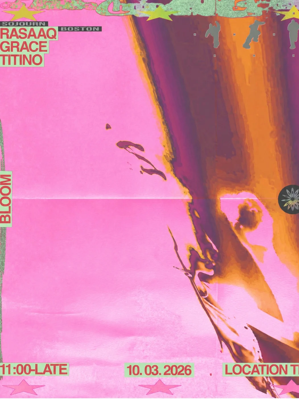 Bloom W/ Rasaaq (Sojourn Boston, Blur Brussels, Hoppers)