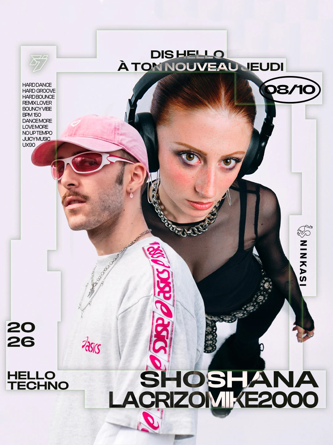 Hello Techno : Lacrizomike2000, Shoshana