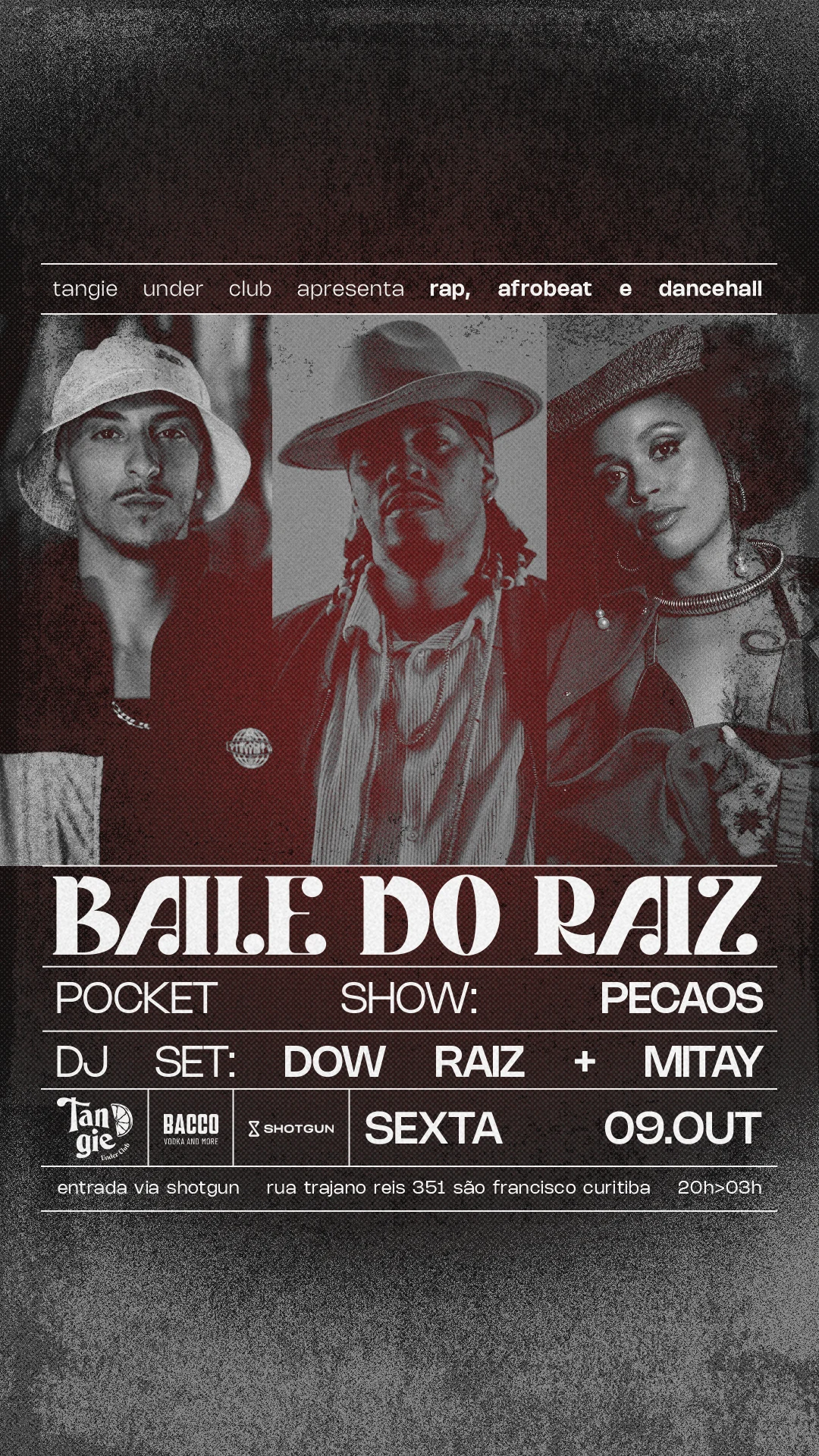 Baile Do Raíz Convida Pecaos