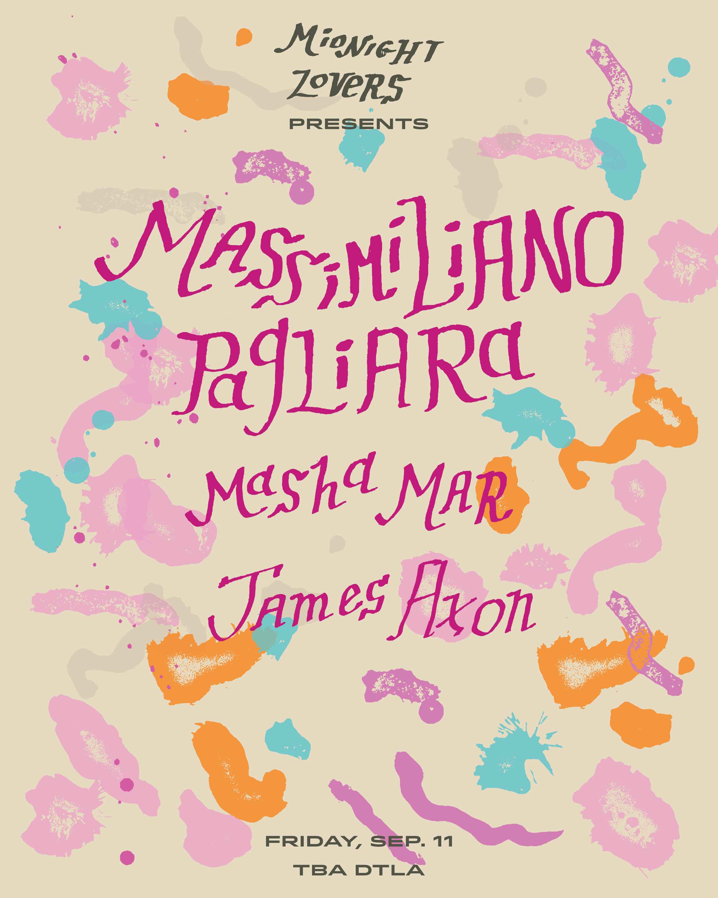Midnight Lovers With Massimiliano Pagliara