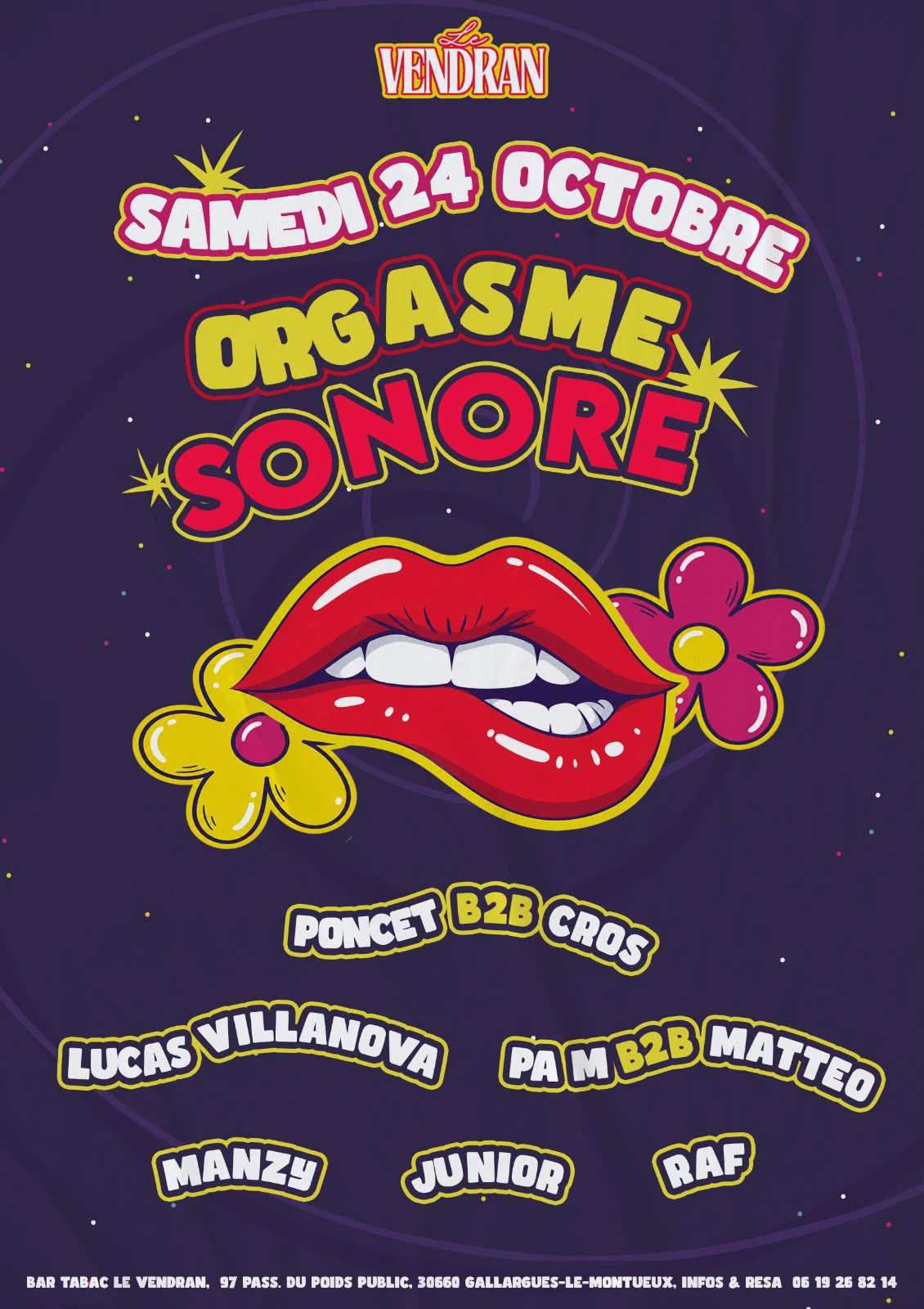 Orgasme Sonore - Bar Le Vendran