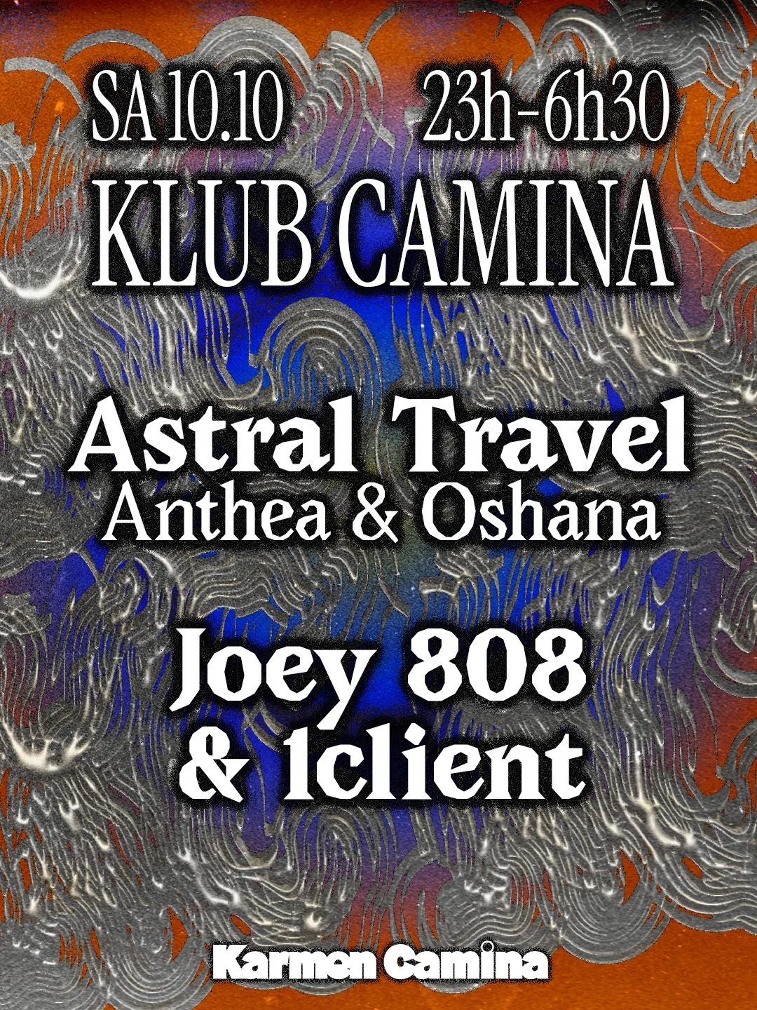 Klub Camina [Astral Travel (Aka Anthea & Oshana), &+]