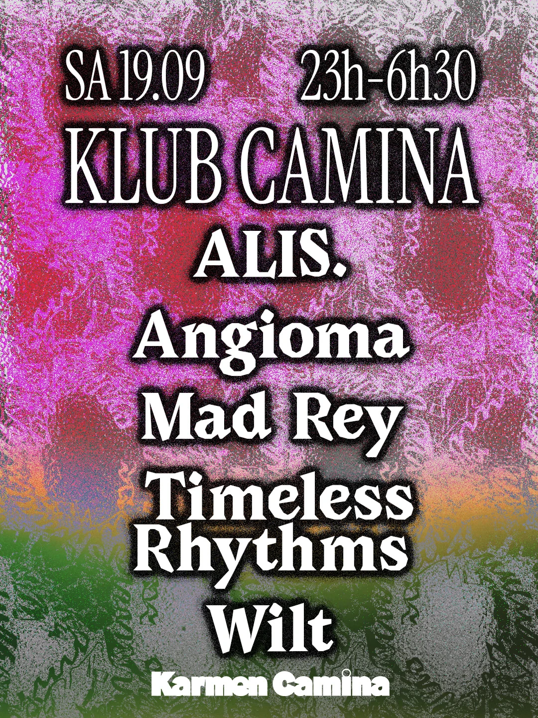 Klub Camina [Alis., Angioma, Mad Rey, Timeless Rhythms,Wilt]