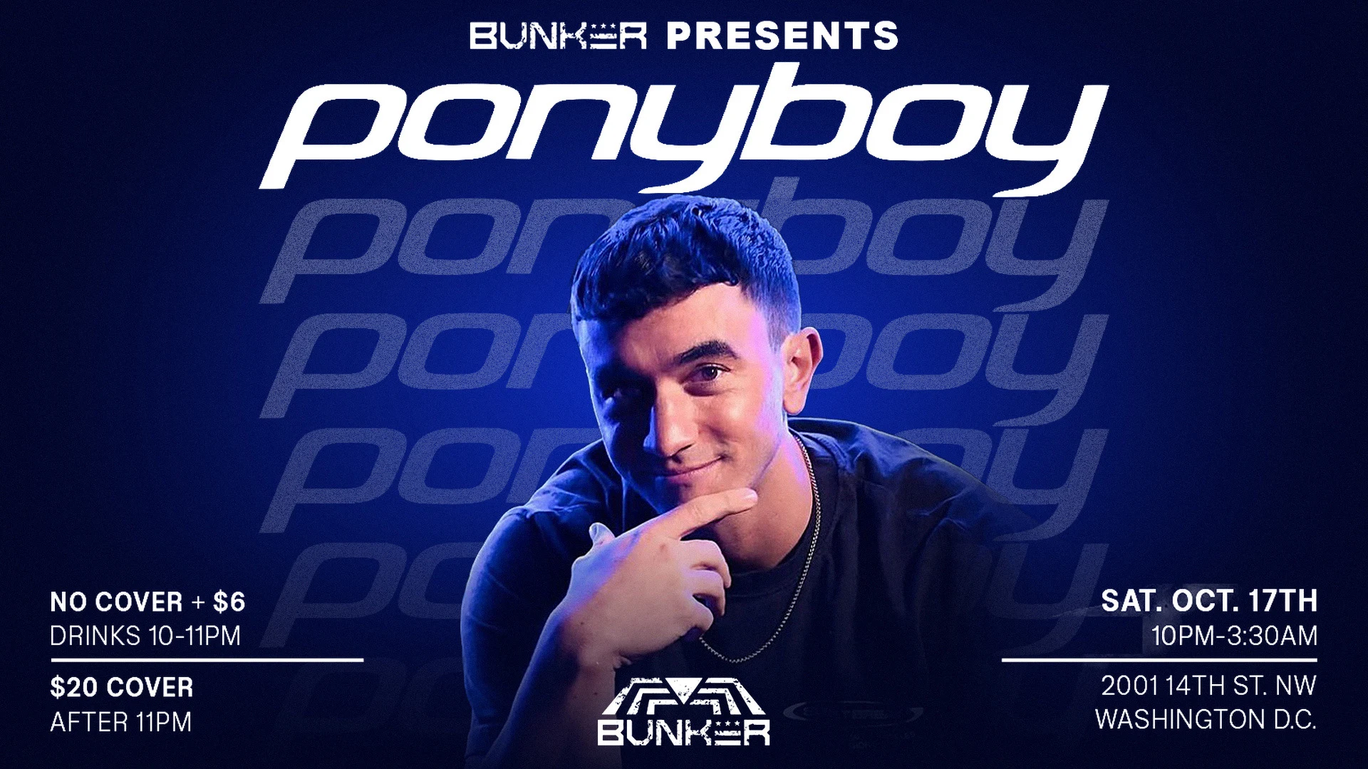 Bunker Presents: Ponyboy (Nyc)