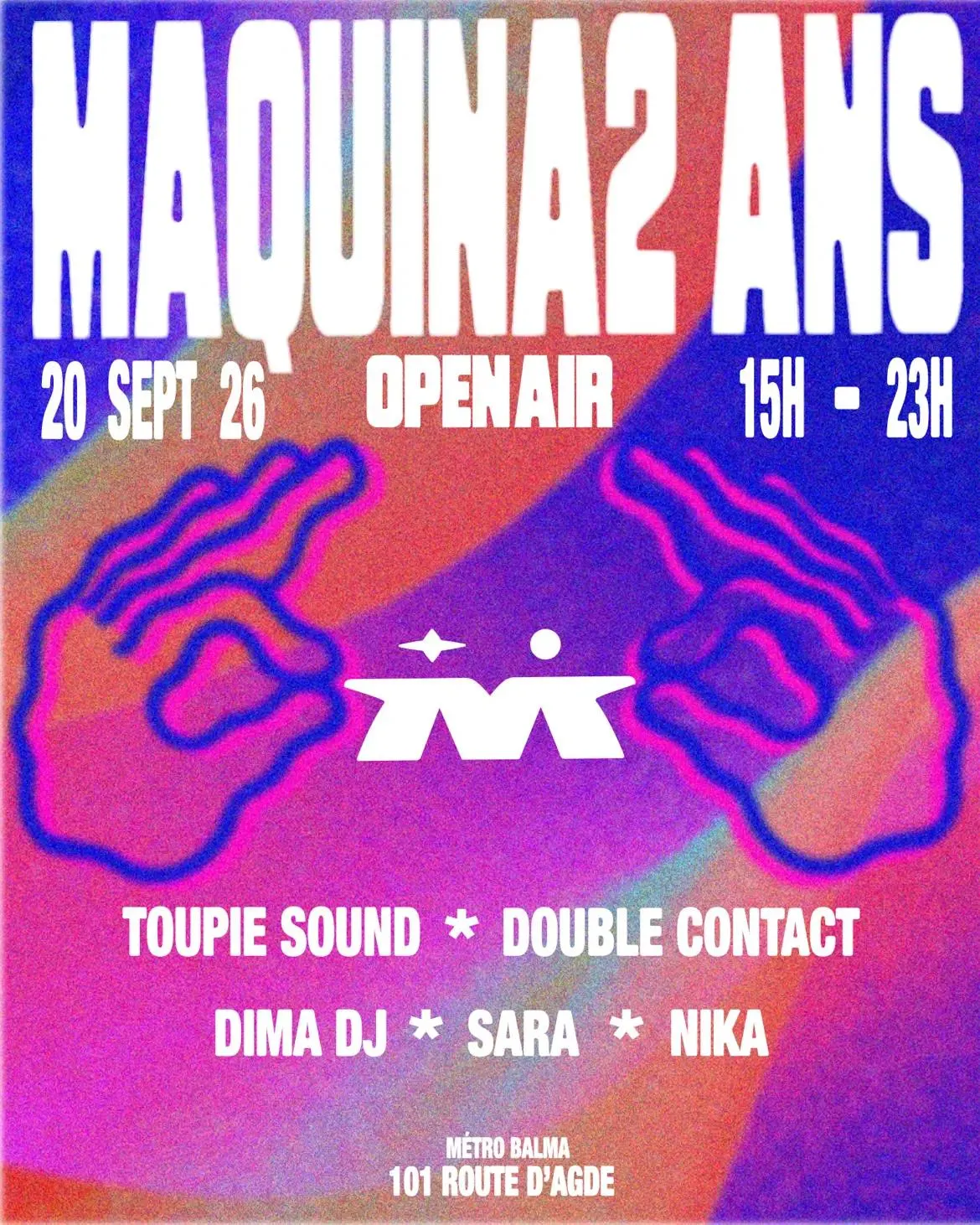 Maquina 2 Ans - Open Air
