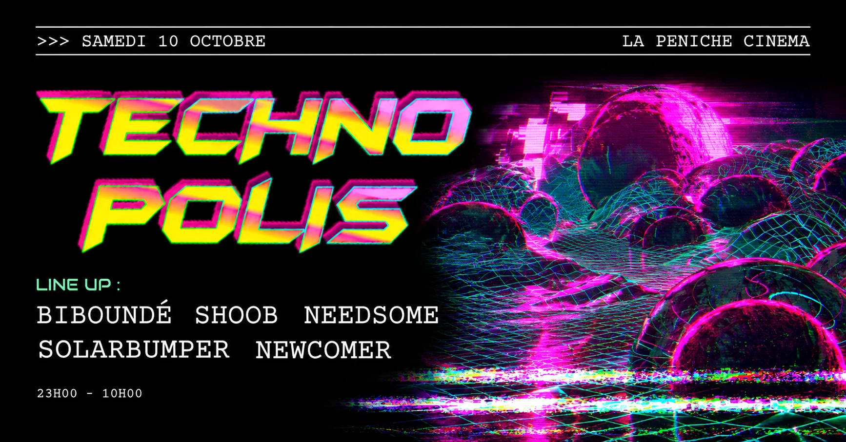 Technopolis - Techno, Psytrance & Hardmusic - Peniche Cinéma