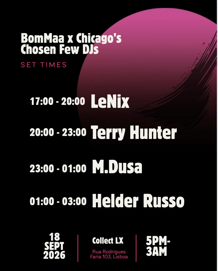 Terry Hunter @ Collect LX: Bommaa X Chicago's Chosen Few Djs