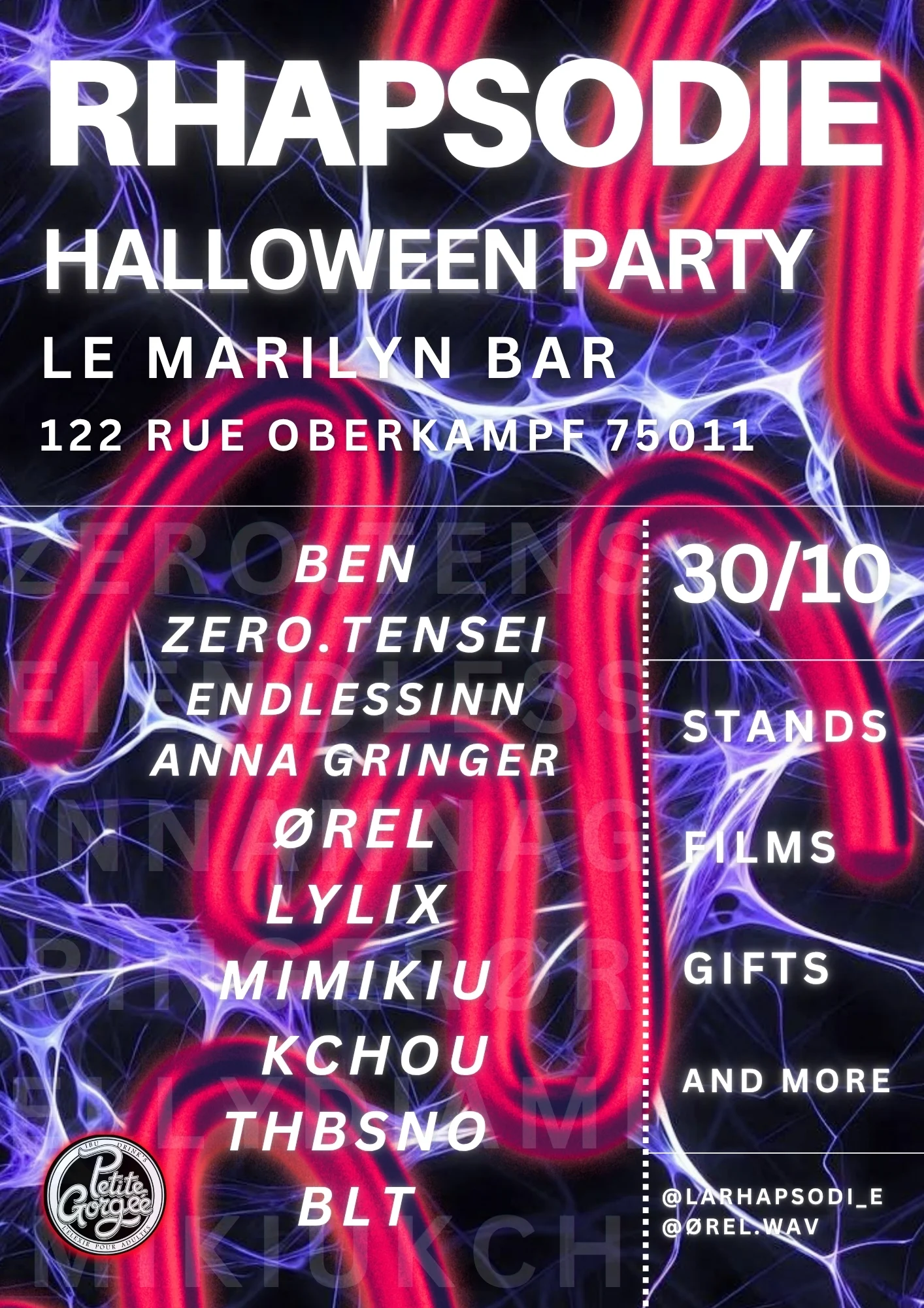 🎃 Rhapsodie Halloween Party 🎃