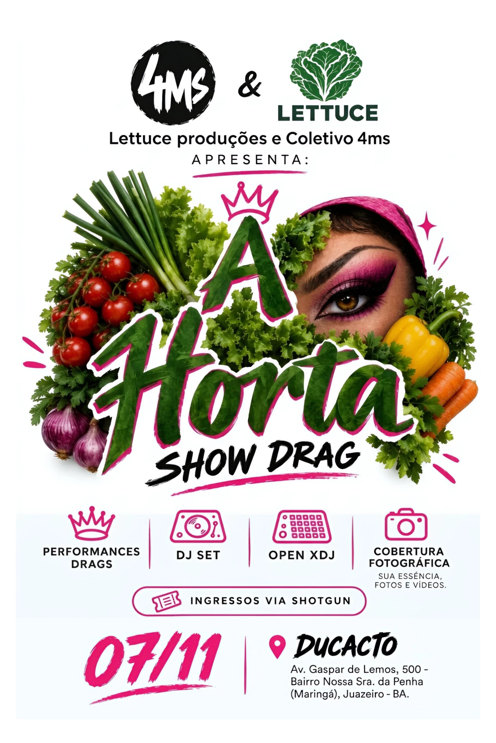 A Horta - Show Drag 🥗
