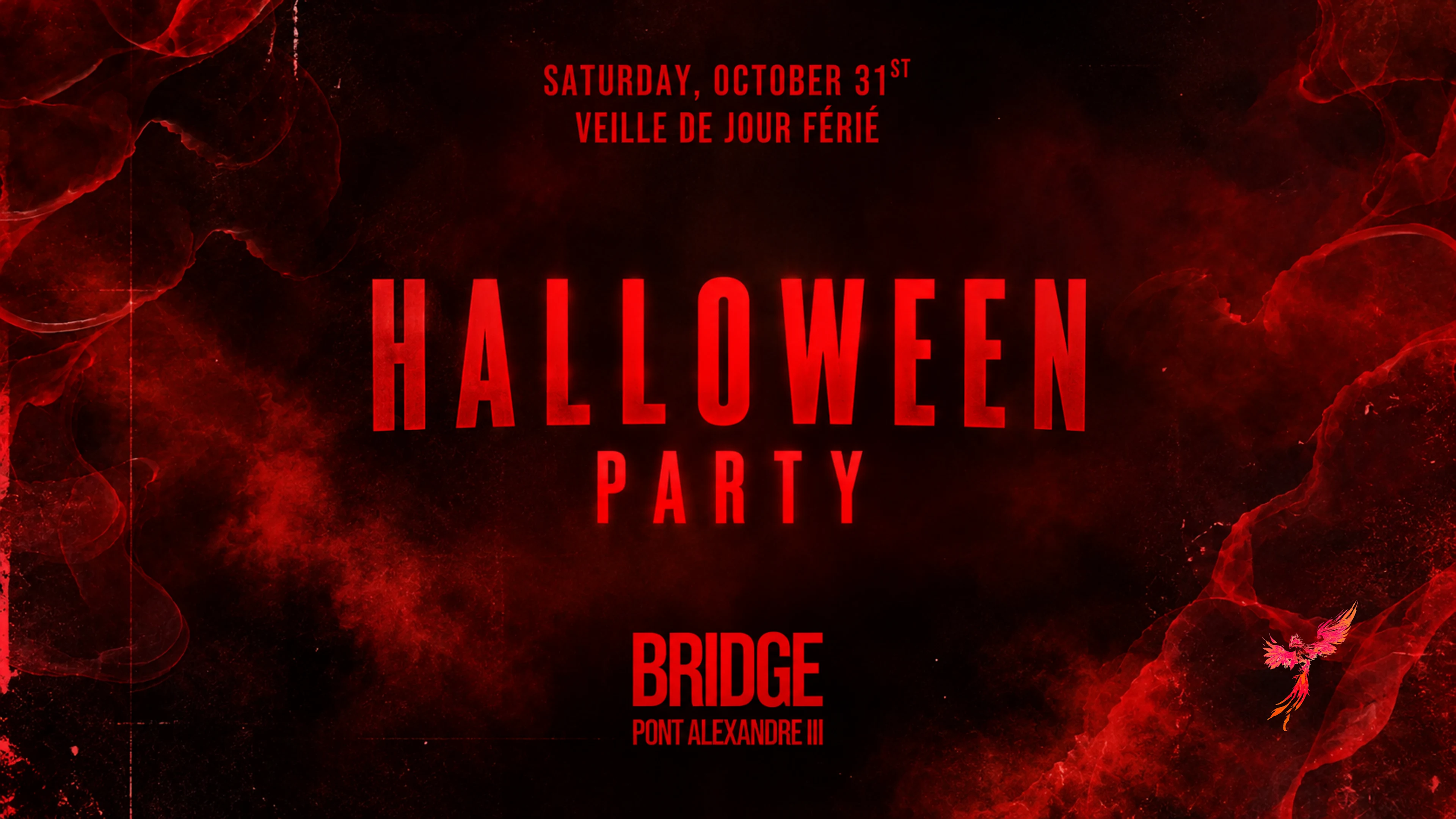 Halloween Au Bridge Club - Paris's Biggest Party