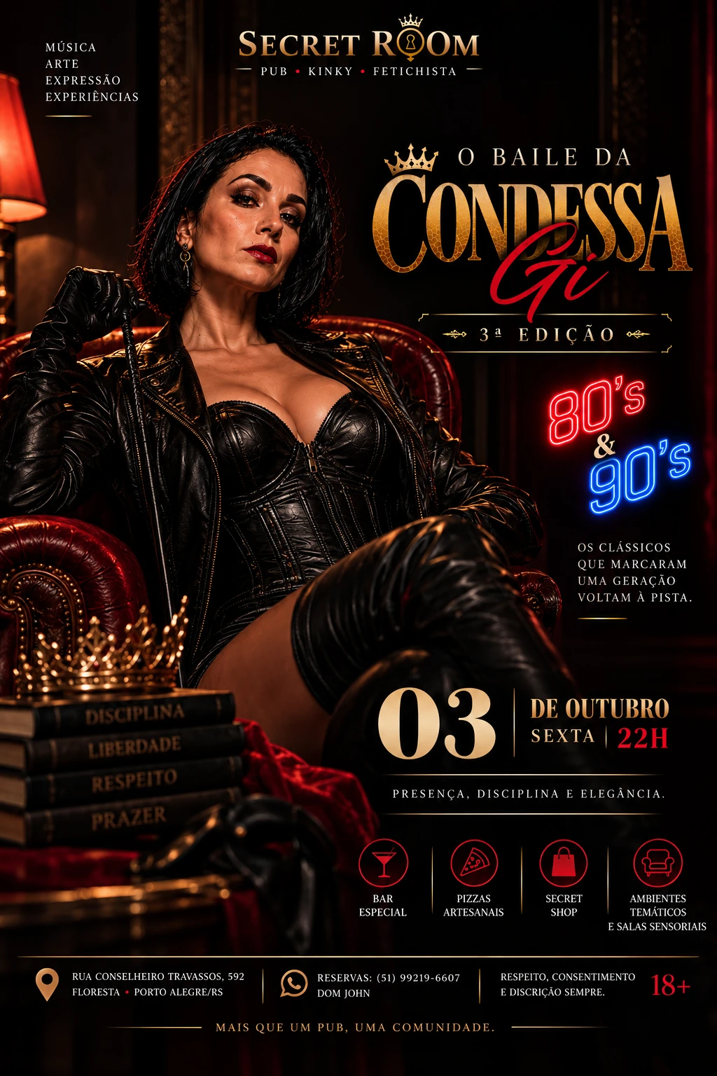 Baile Da Condessa Gi - Anos 80 & 90