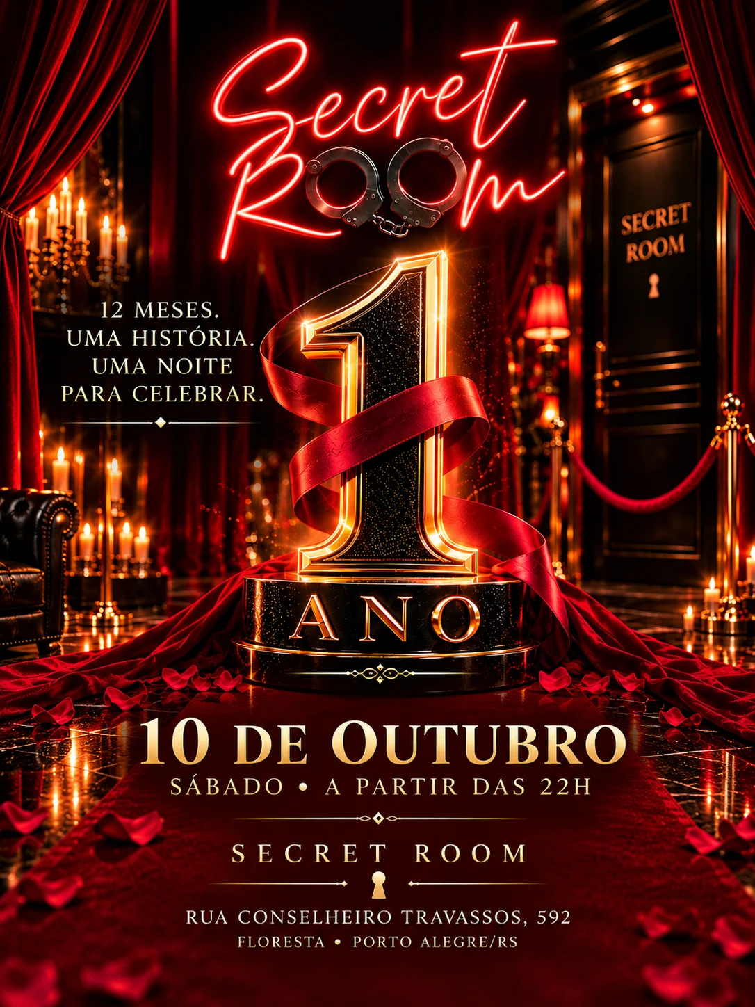 Secret Room — 1 Ano