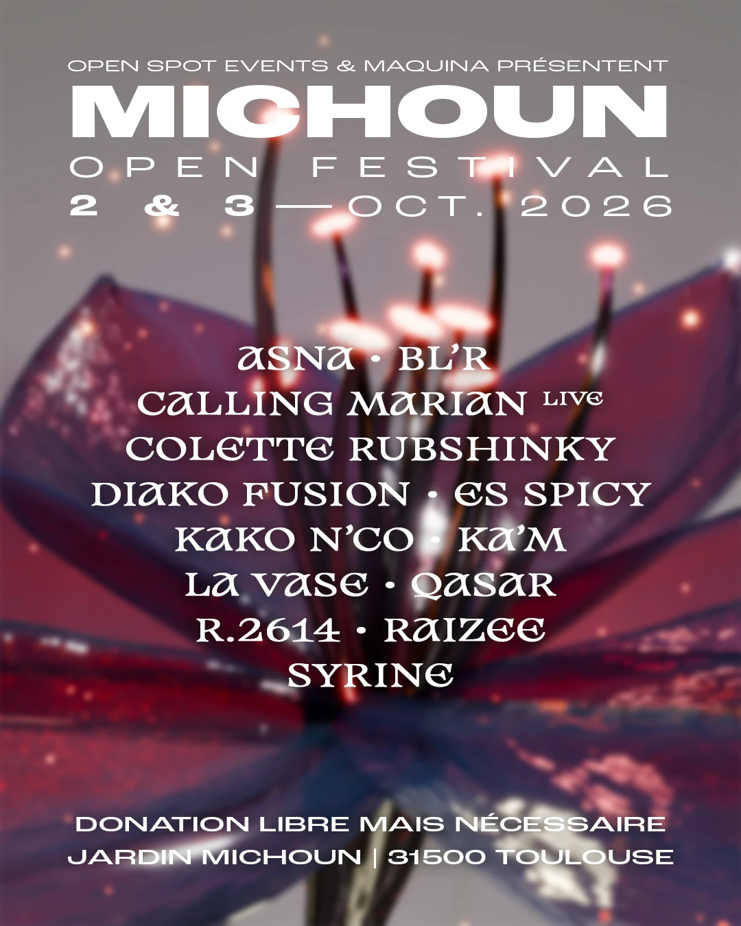 Michoun Open Festival | Ose X Maquina