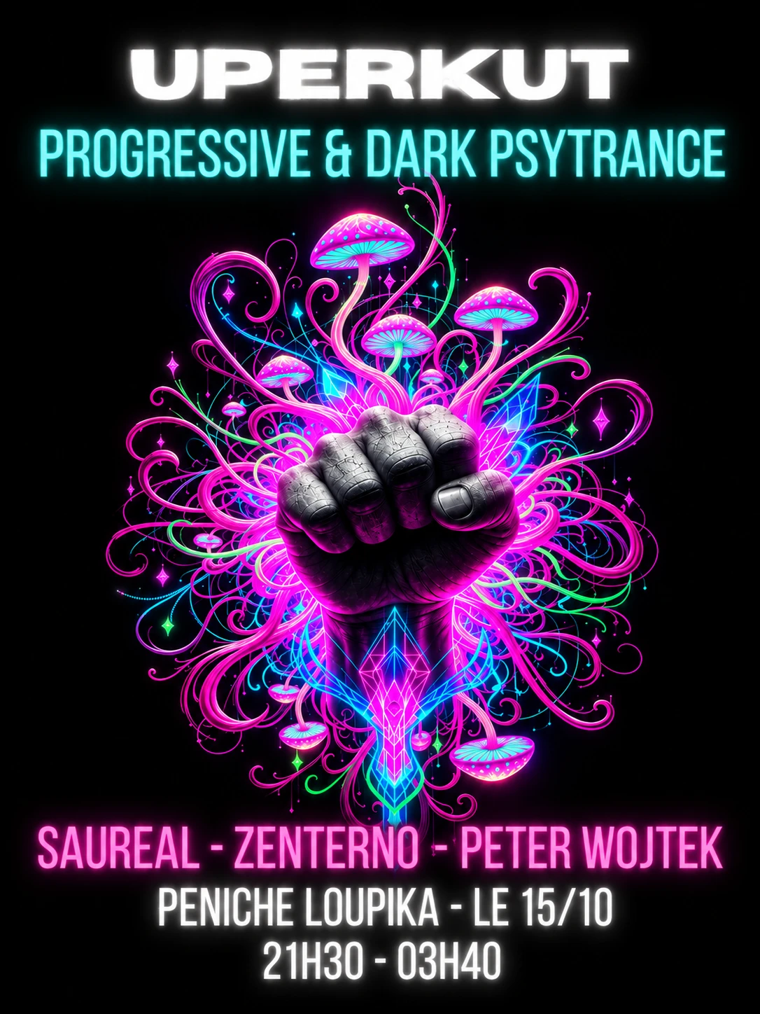 Uperkut - Progressive To Dark Psytrance