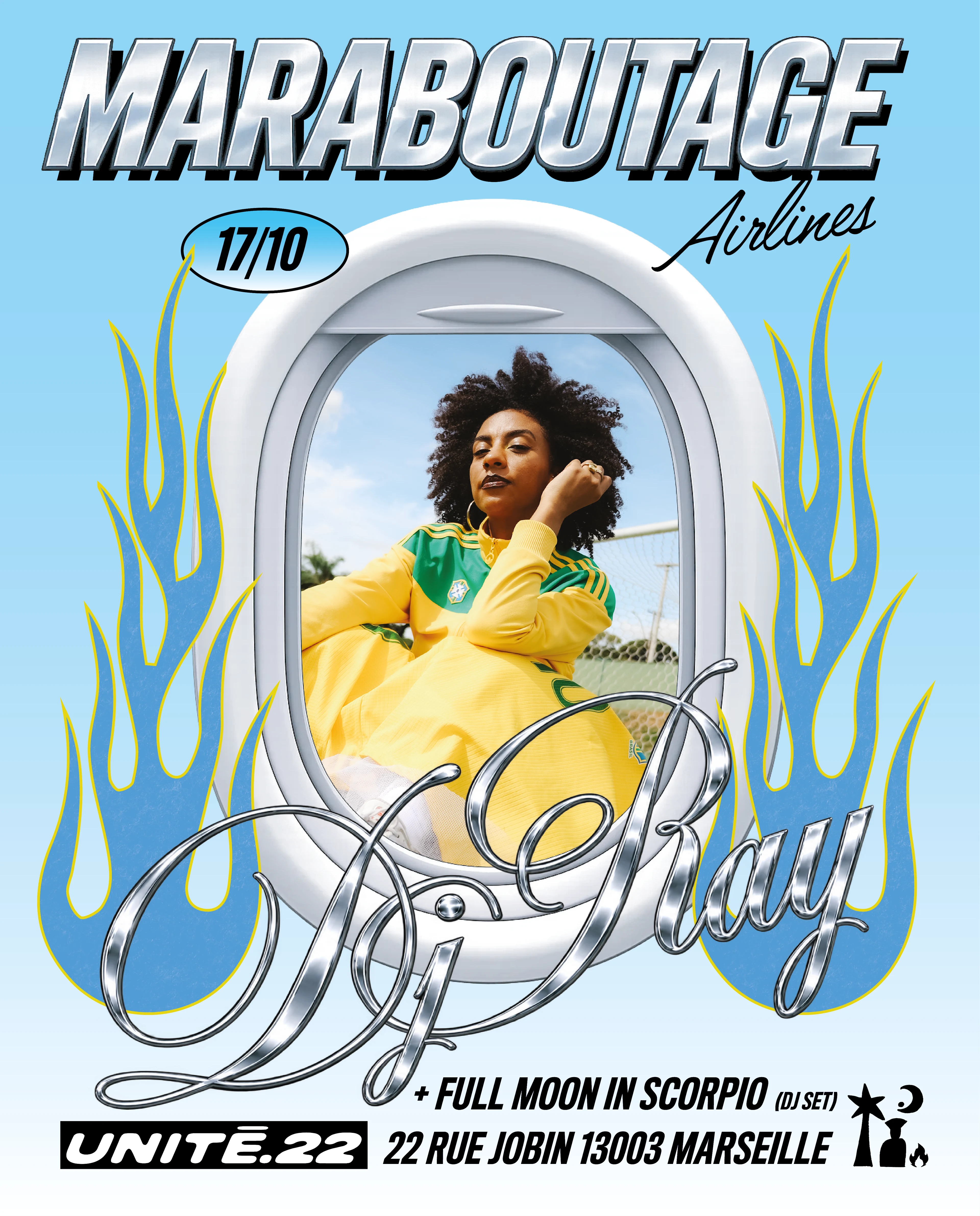 Maraboutage Airlines Vol.9 X Dj Ray 🇧🇷​ @ Unité22