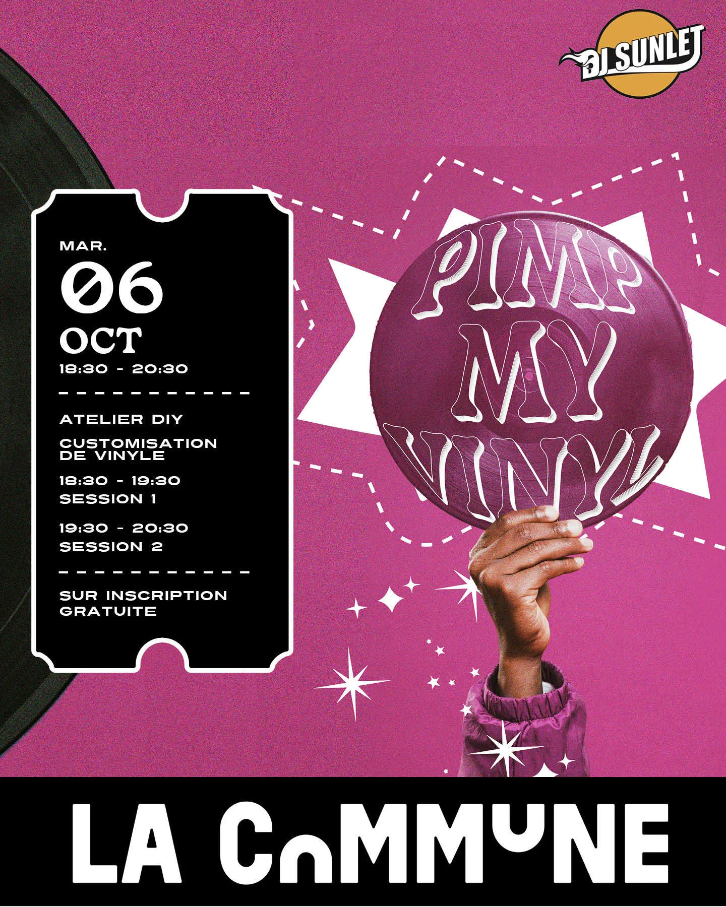Pimp My Vinyl With Dj Sunlet