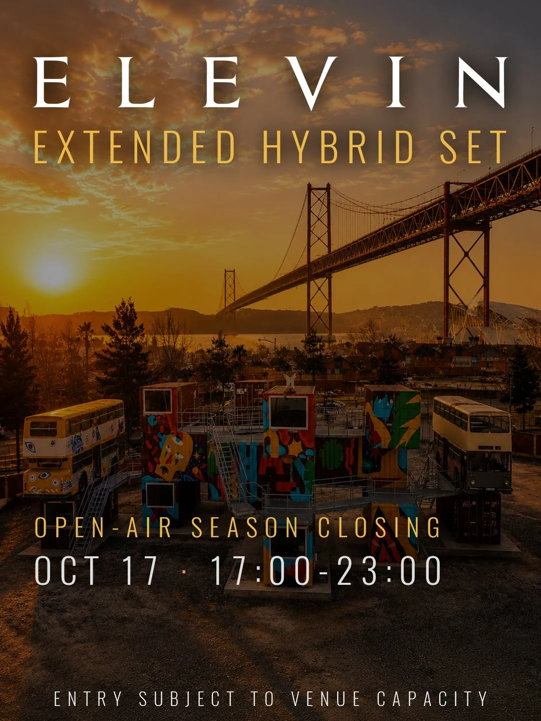 Elevin Open-Air Sunset | Notmainstream Lisbon Season Closing