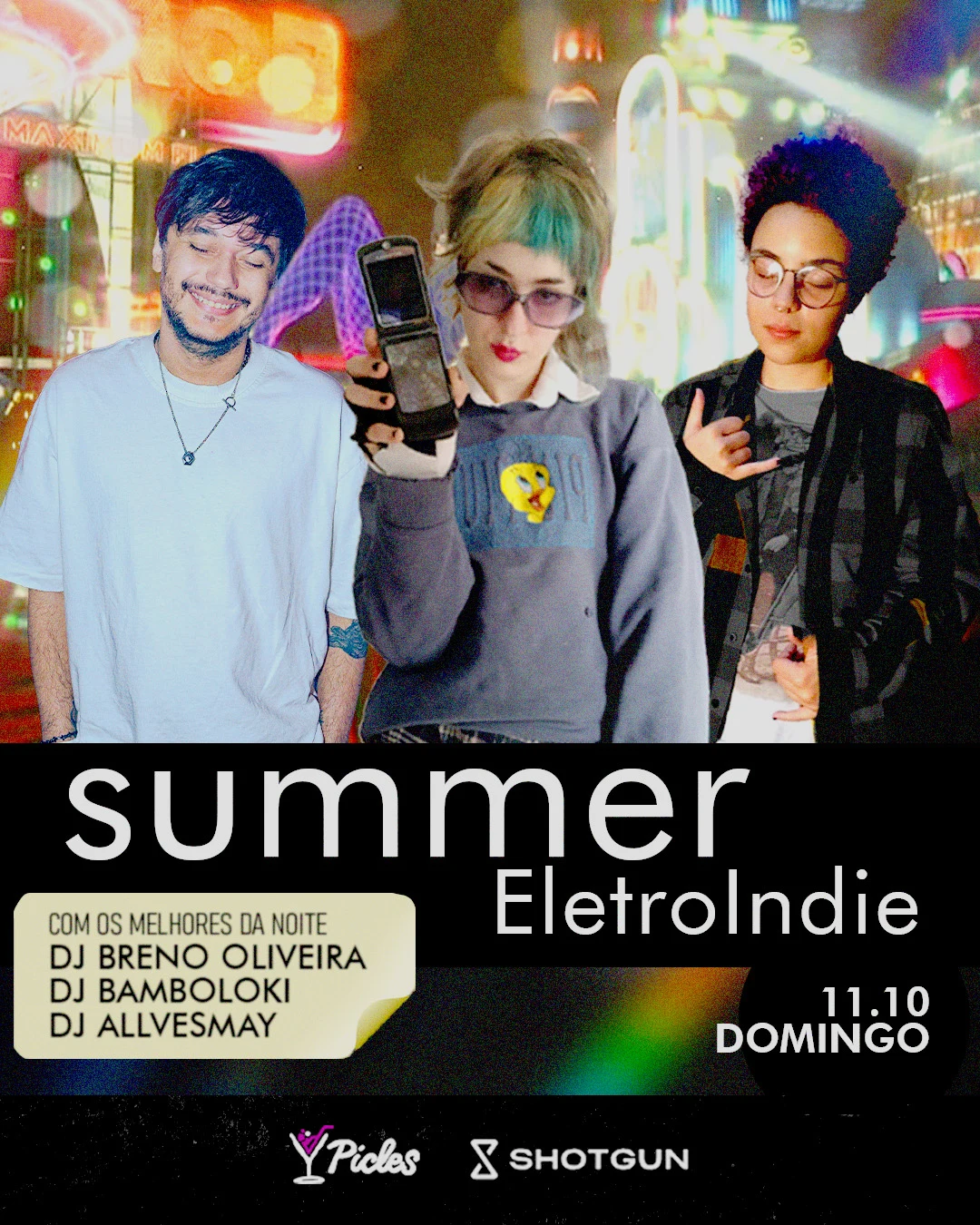 Summer Eletroindie · Breno + Allvesmay + Bamboloki