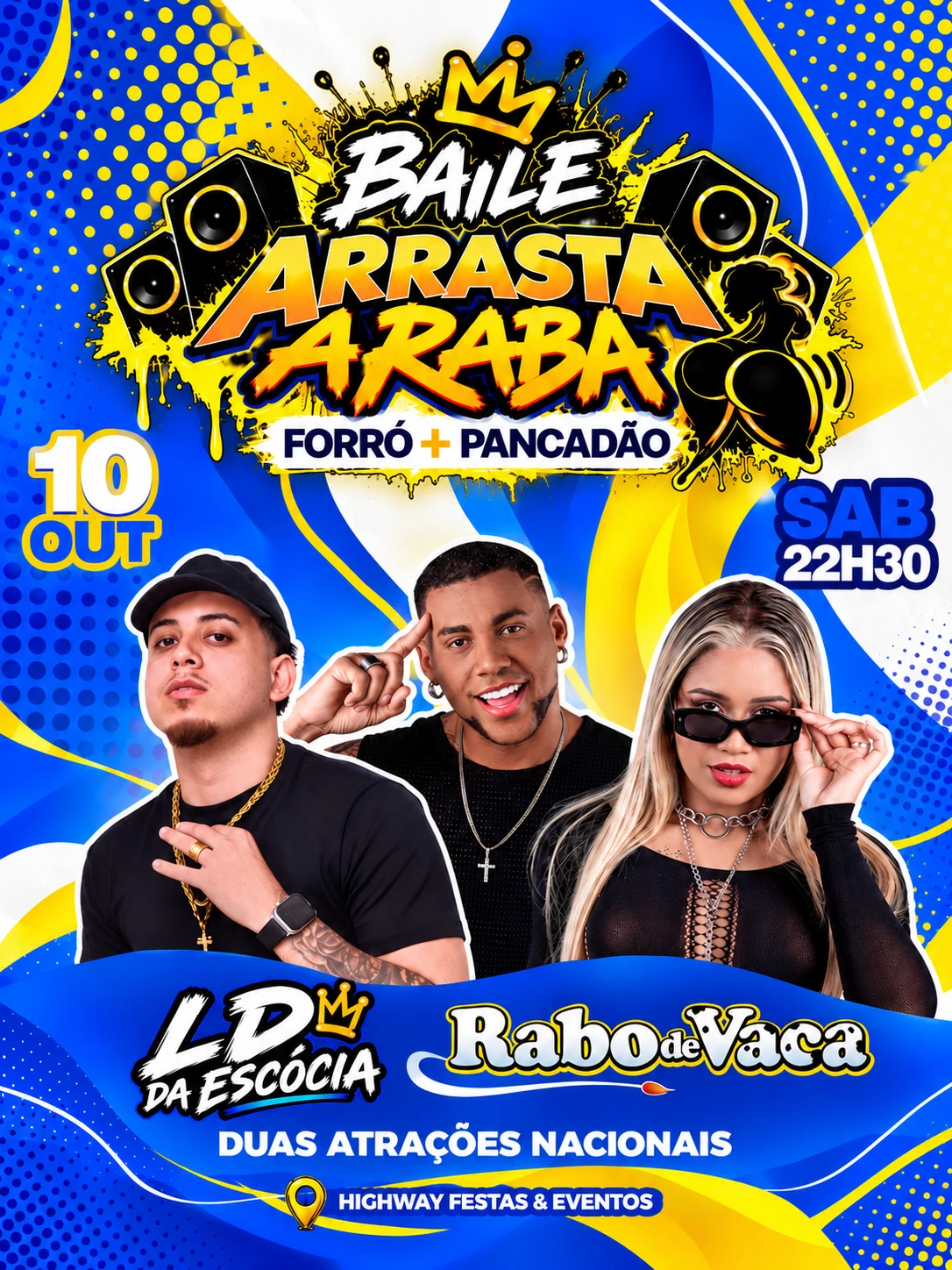 Baile Arrasta A Raba
