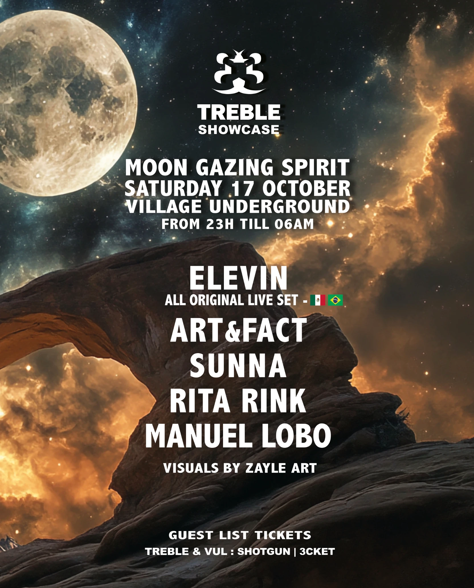 Treble Showcase: Moon Gazing Spirit