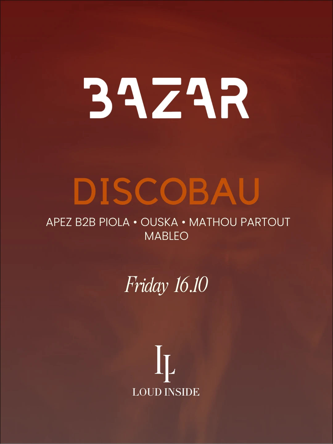 Be Loud X Discobau