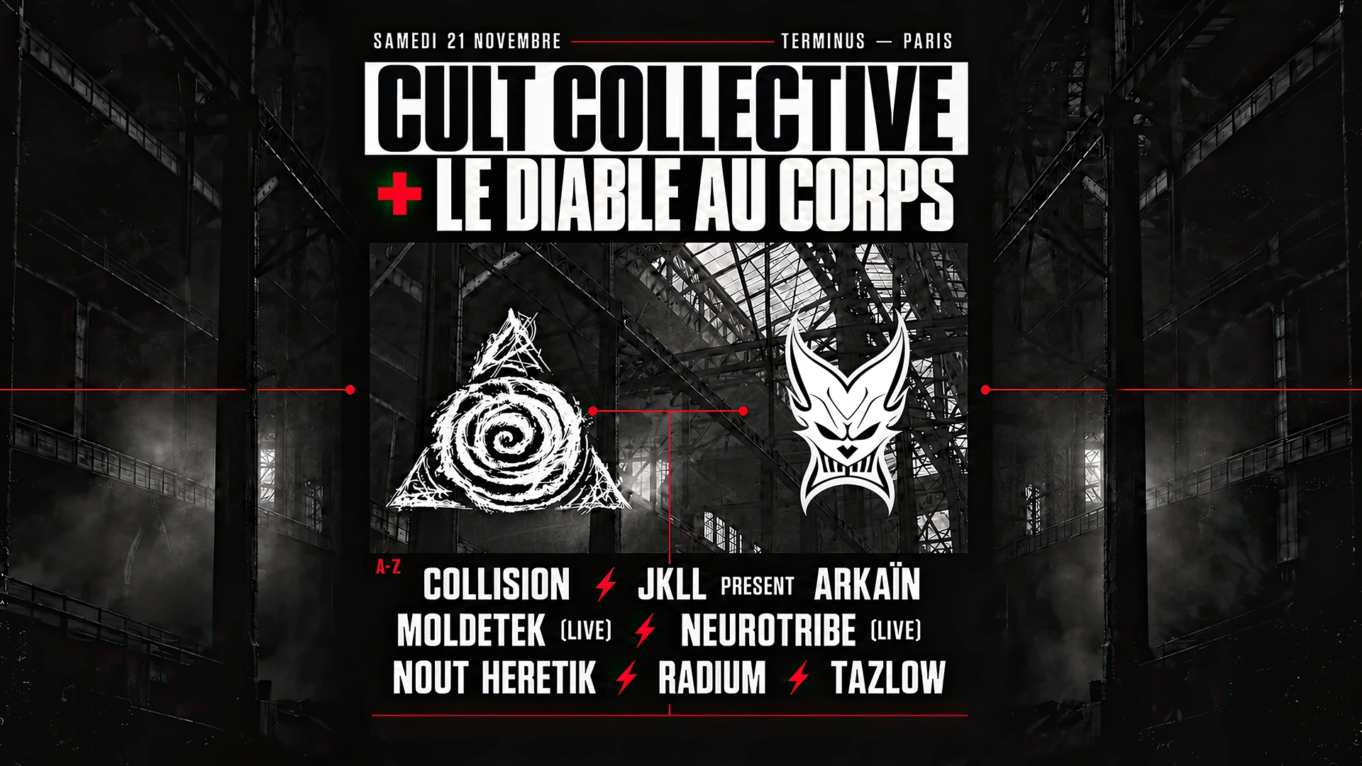 Cult Collective + Le Diable Au Corps @ Terminus - Paris
