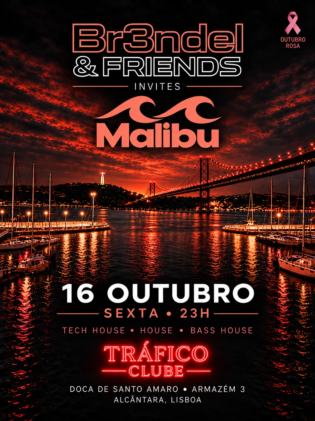 Br3ndel & Friends Invites Malibu