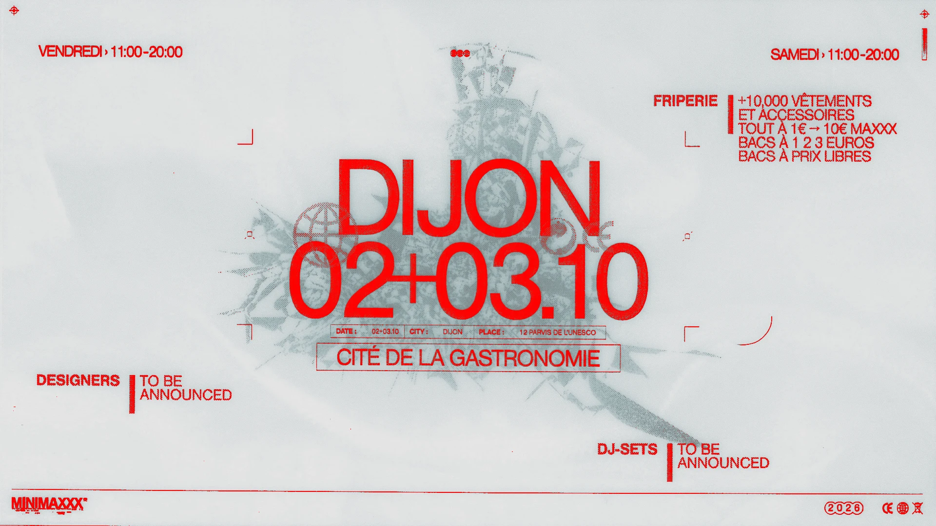 [Dijon] Friperie + Dj-Sets + Designers