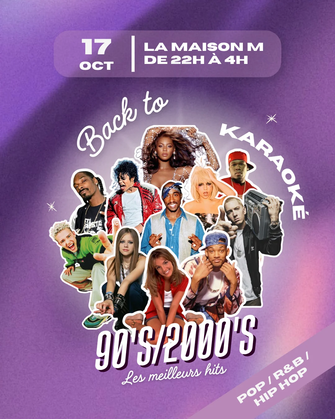 Back To 90/2000 + Salle Karaoké