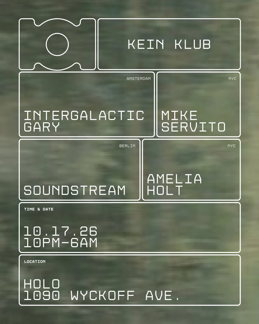 Kein Klub: Soundstream, Intergalactic Gary ++