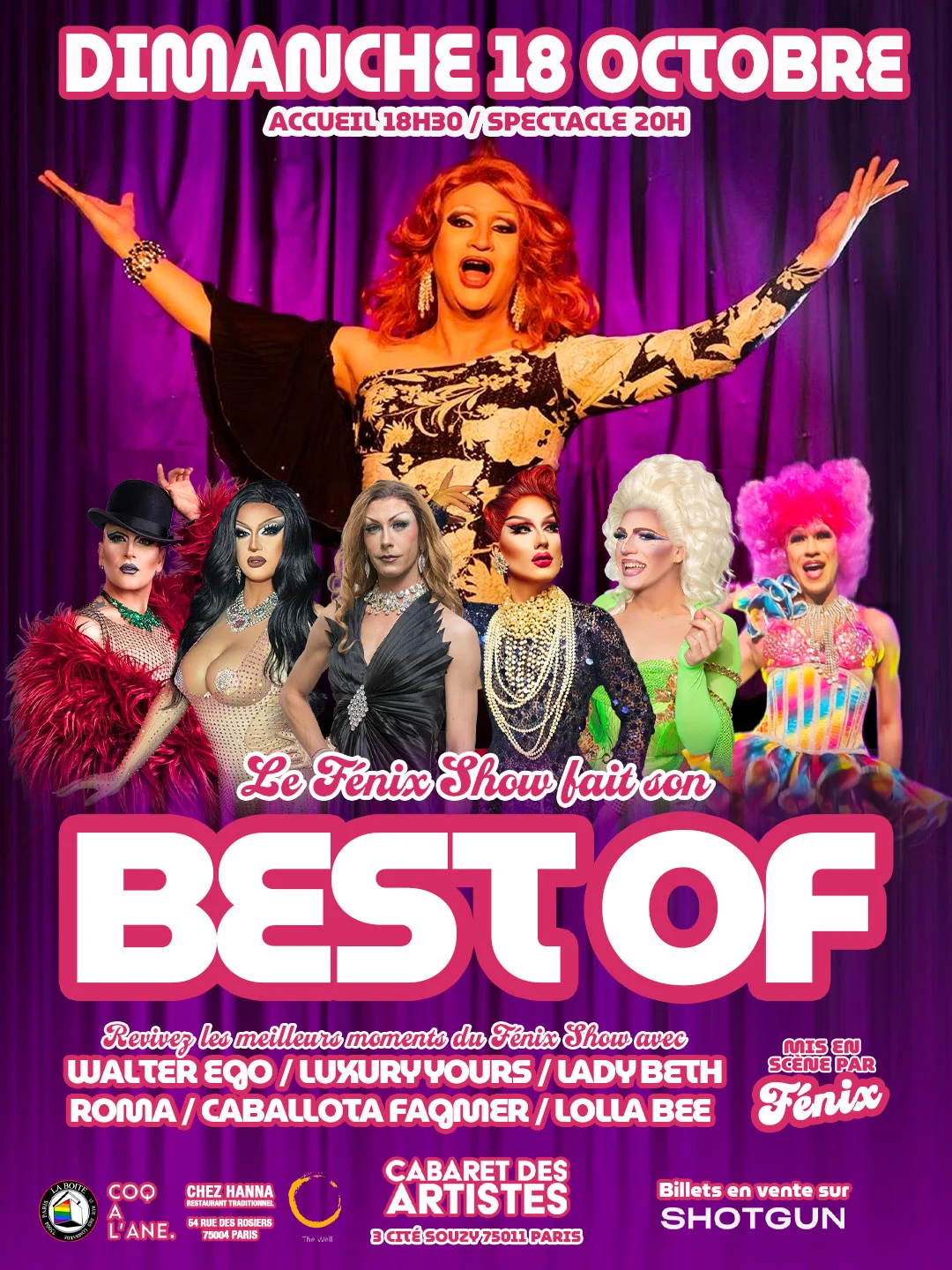 Fénix' Show Fait Son Best Of