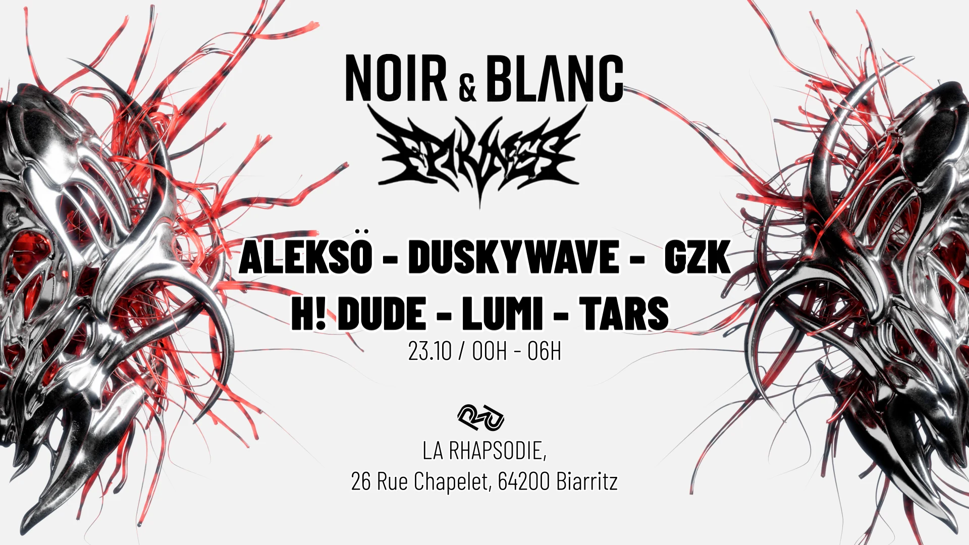 La Rhapsodie // Noir & Blanc // Epiknes - H! Dude - Tars