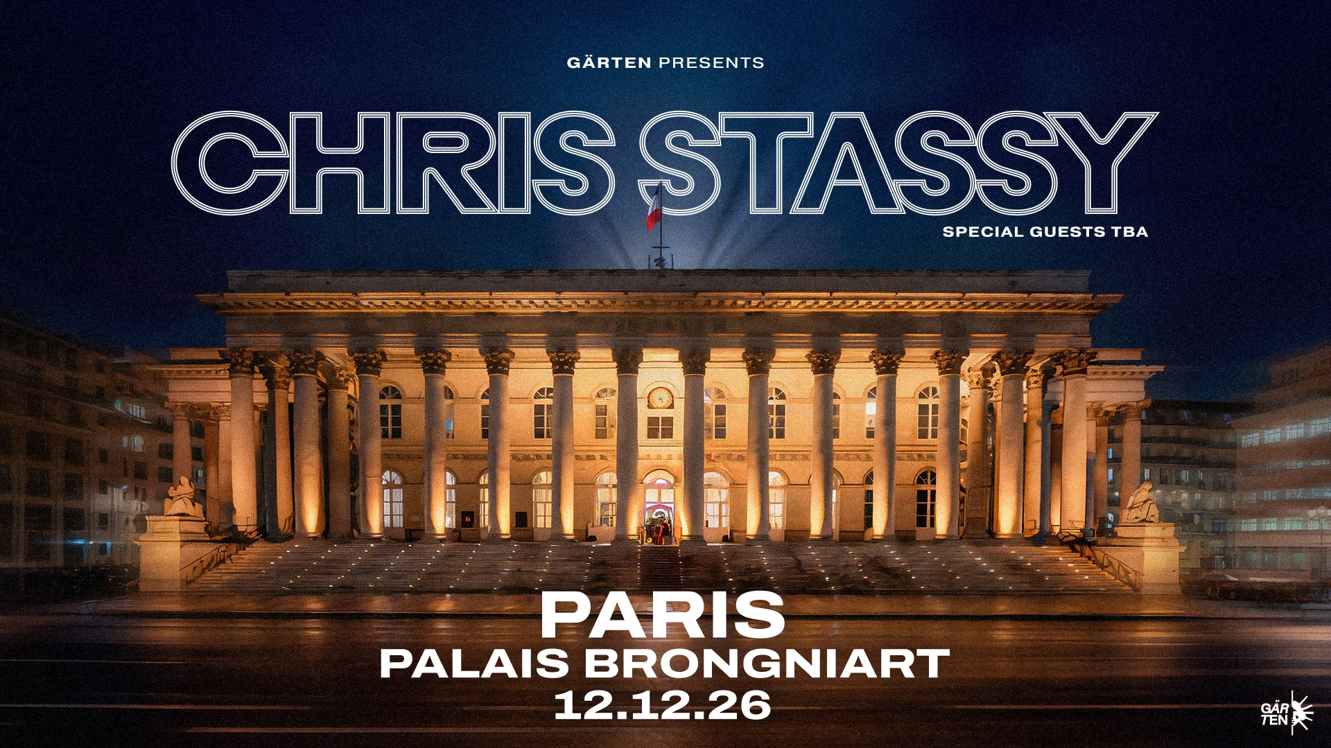 Chris Stassy @ Palais Brongniart - Paris By Gärten