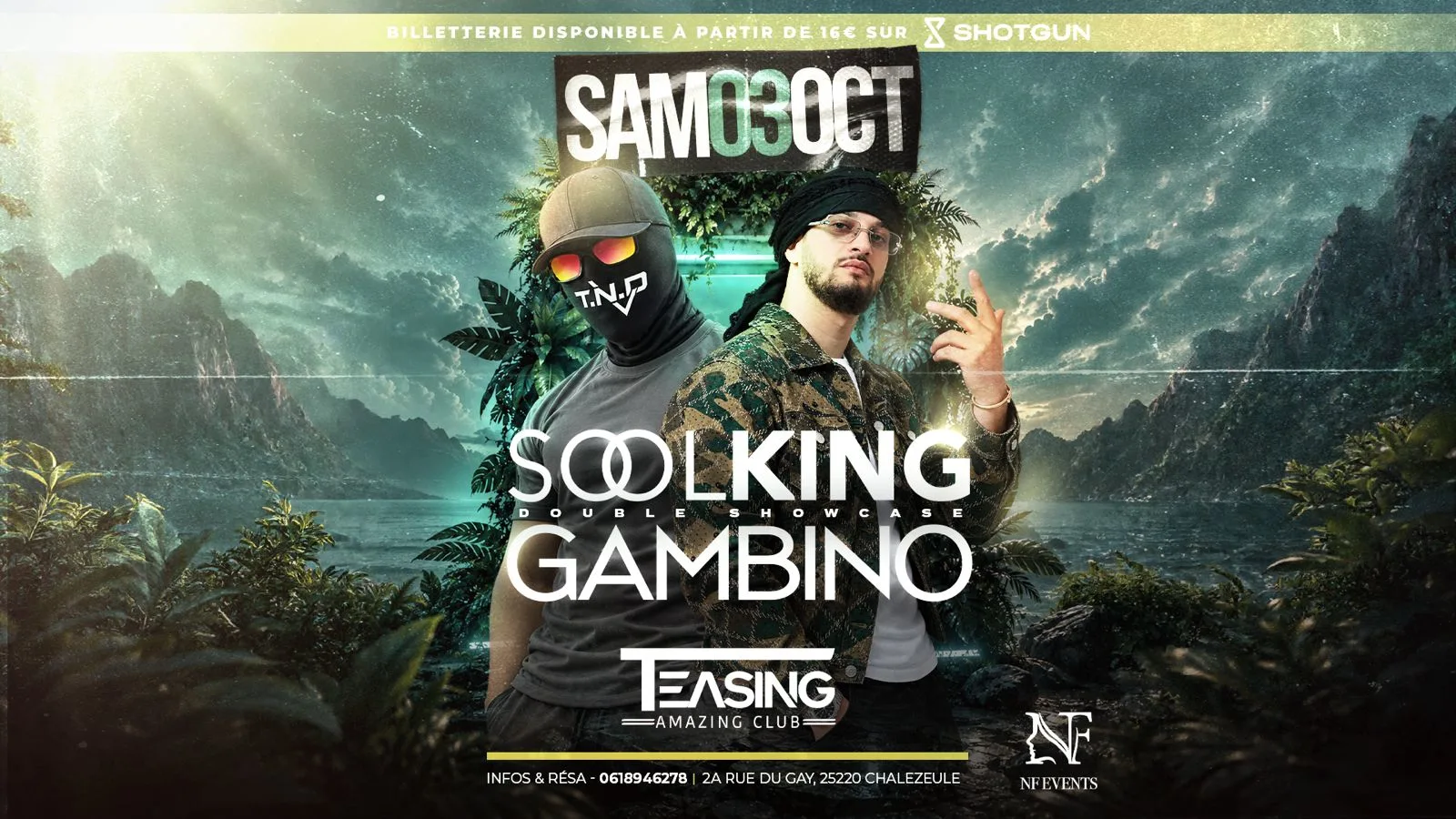 Soolking / Gambino Au Teasing Club