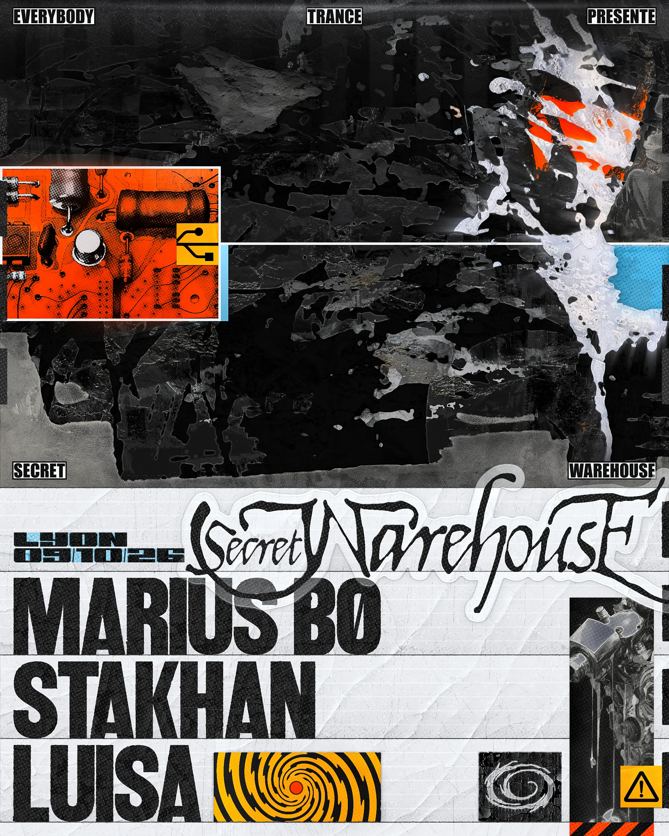 Everybody Trance : Marius Bø, Luisa, Stakhan @ Poly