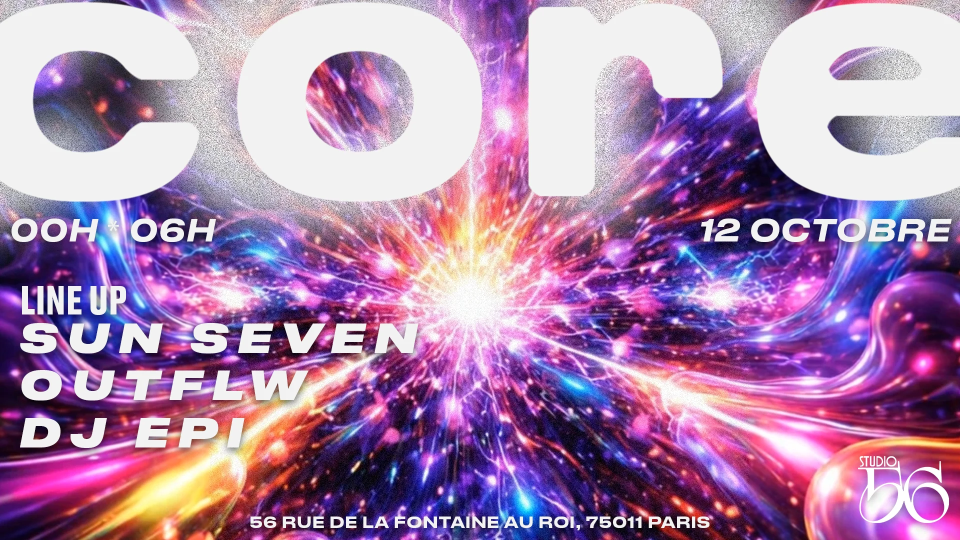 Core W/ Sun Seven , Outflw, Dj Epi