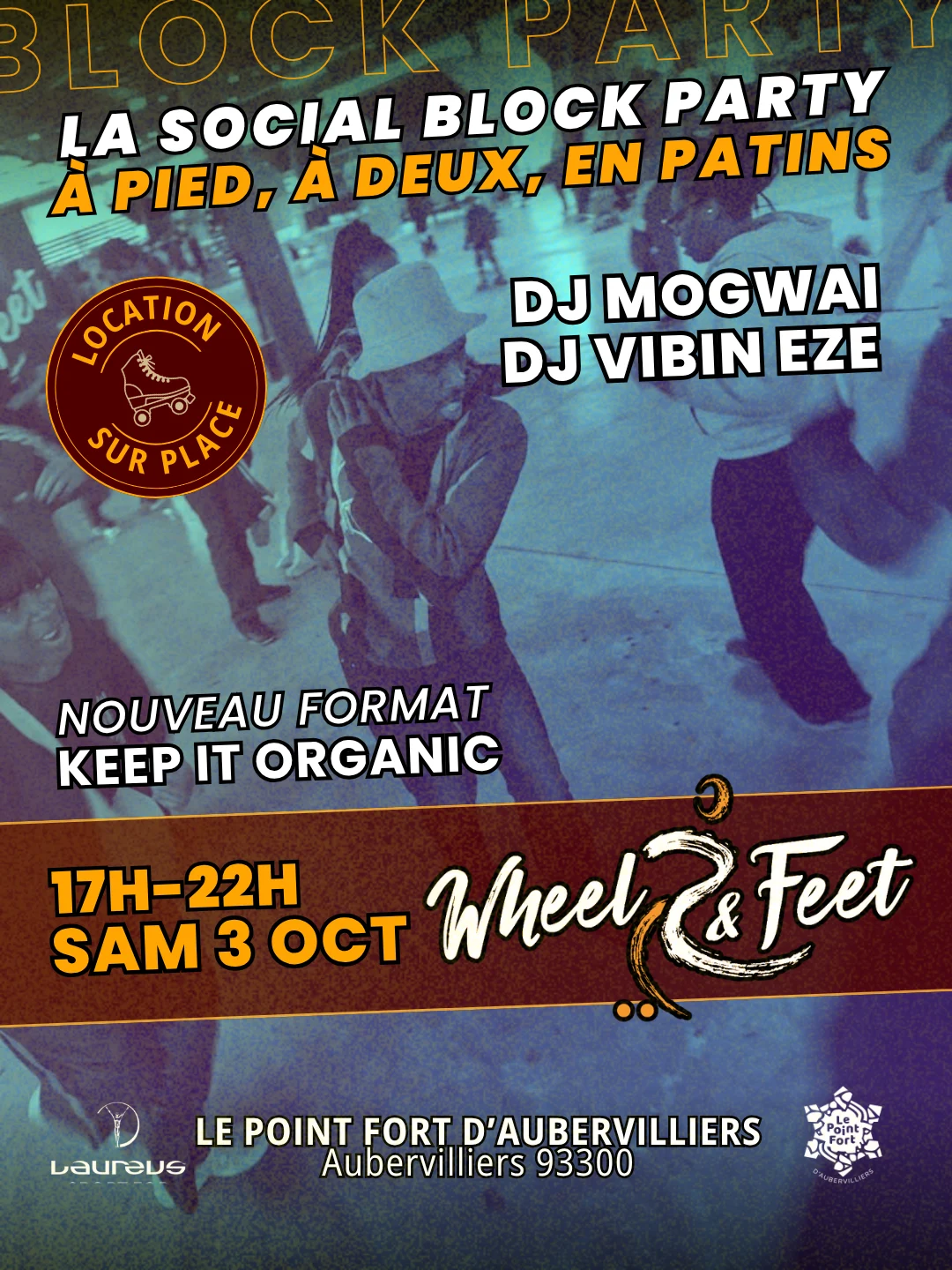 Wheelz And Feet - La Social Block Party / Roller Party