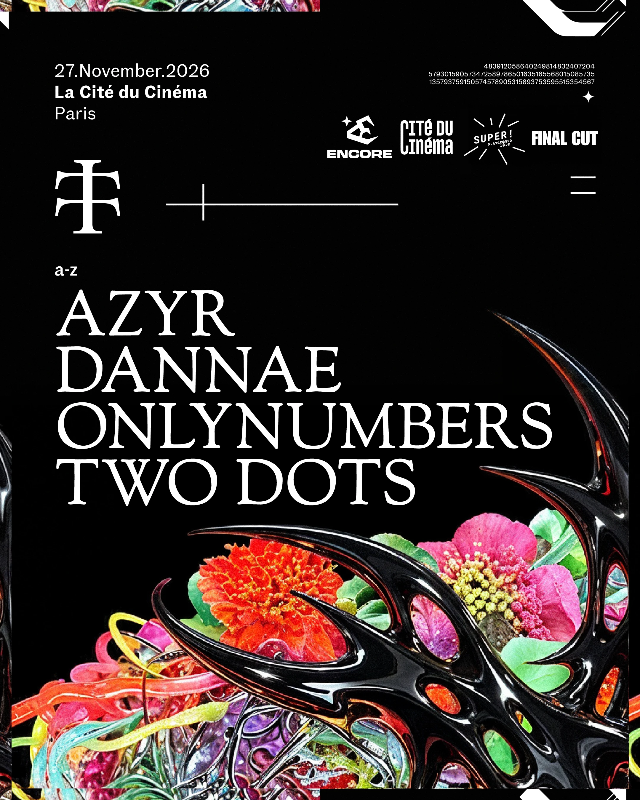 Teletech Paris : Onlynumbers, Azyr, Dannae & Two Dots