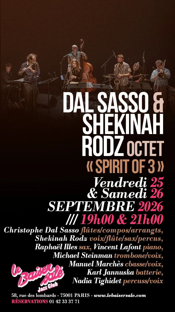 Album Release • Dal Sasso & Shekinah Rodz [Jazz]