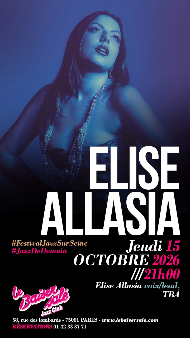 #Festivaljazzsurseine2026 #Jazzdedemain Elise Allasia