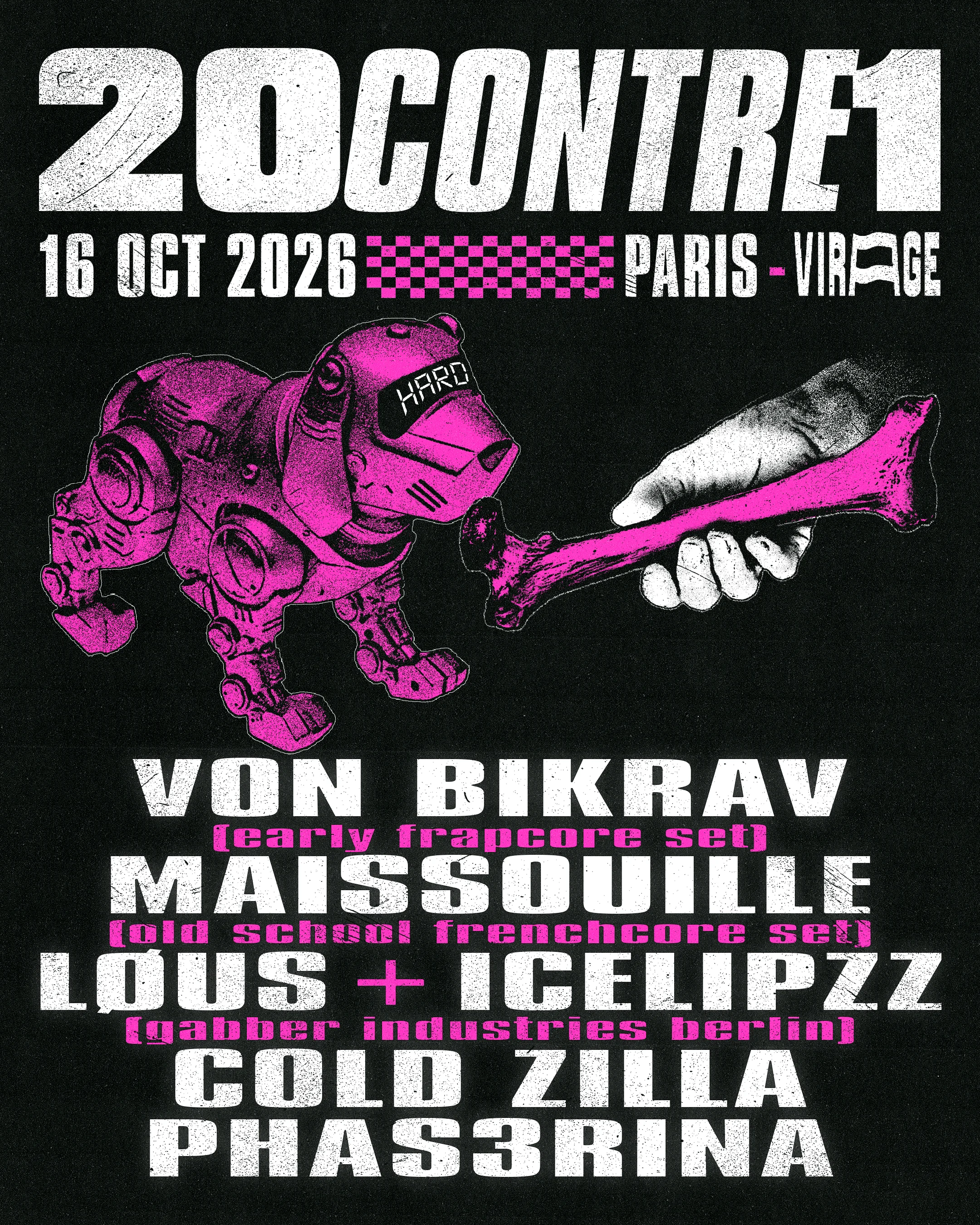 20contre1: Von Bikräv, Maissouille, Løus & Icelipzz & More
