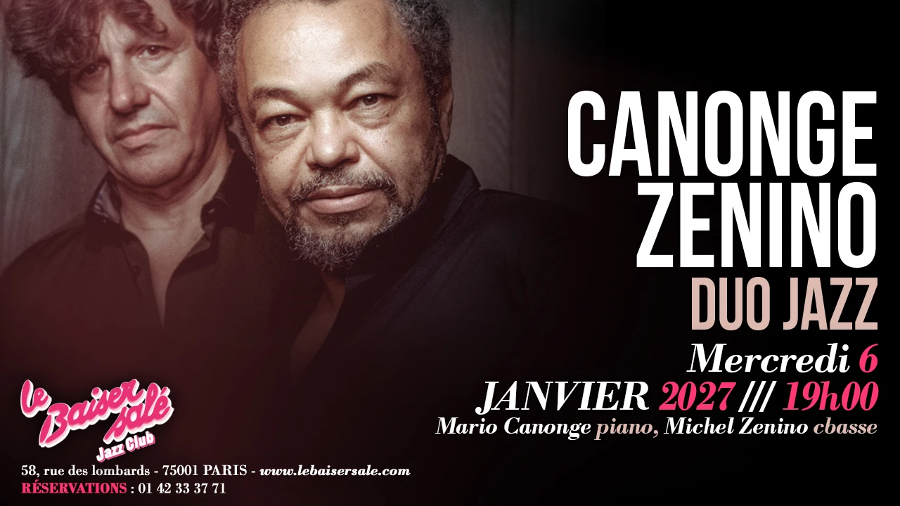 Mario Canonge / Michel Zenino • Duo Jazz