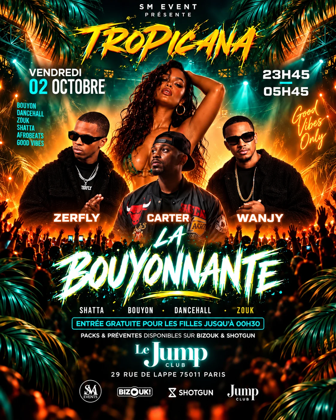 La Tropicana - La Bouyonnante - Dj Carter Wanjy Zerfly