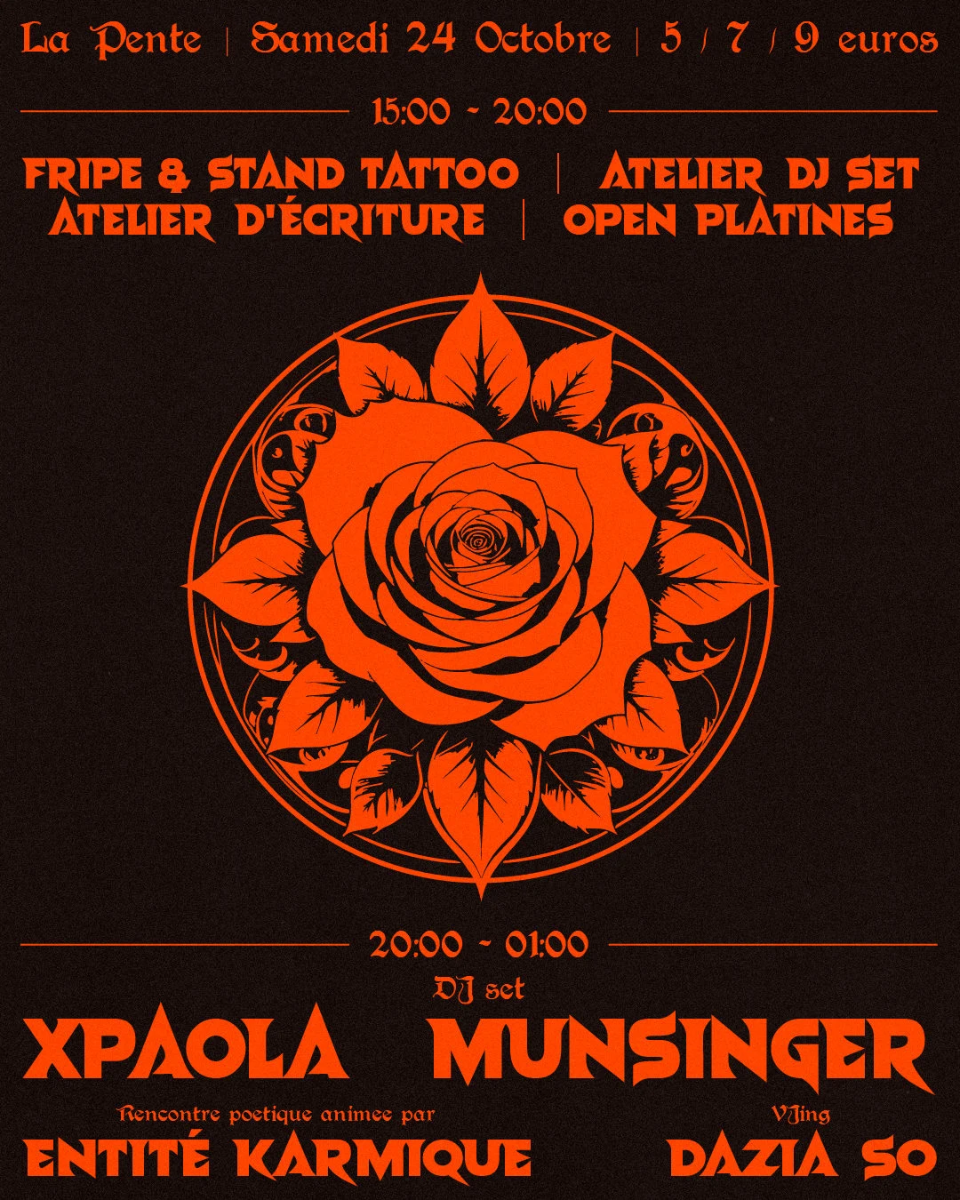 Succubus Party [Dj Set / Ateliers / Frip / Tattoo]