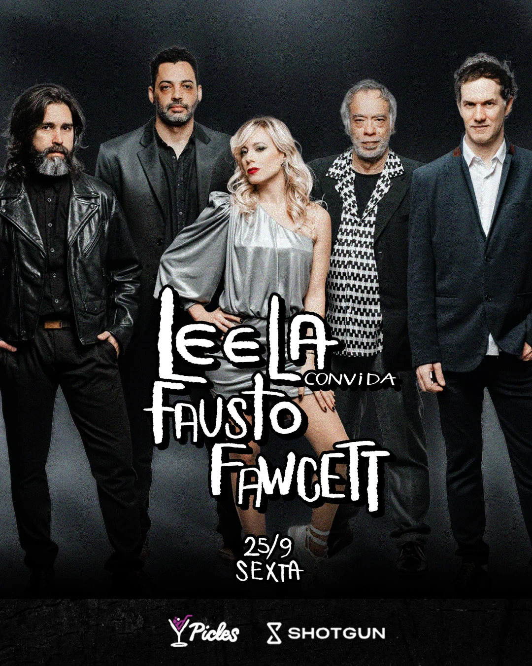 Leela Convida Fausto Fawcett + Theo Mizu + Dj Lebre