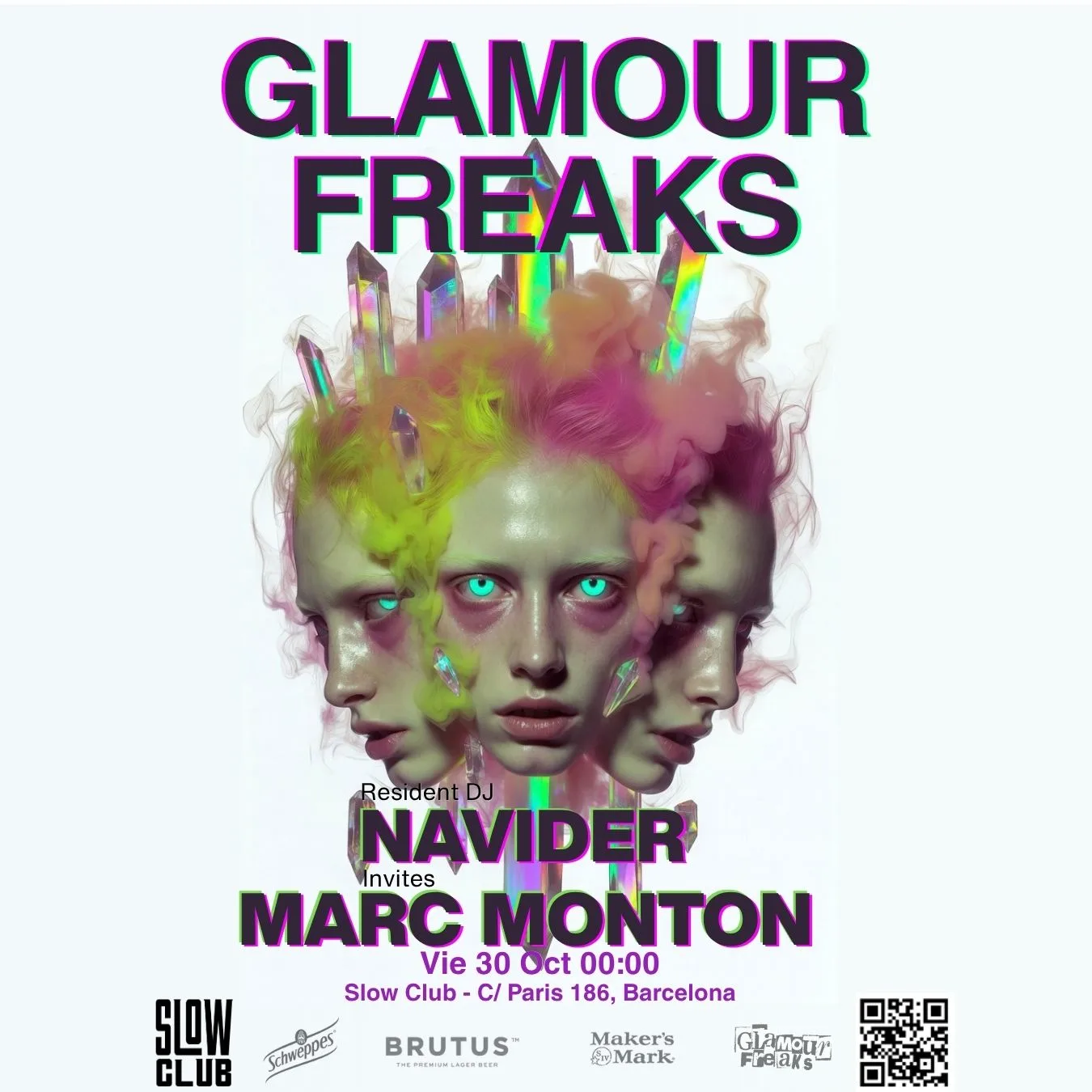Glamour Freaks: Navider + Marc Monton | [Drink Included]