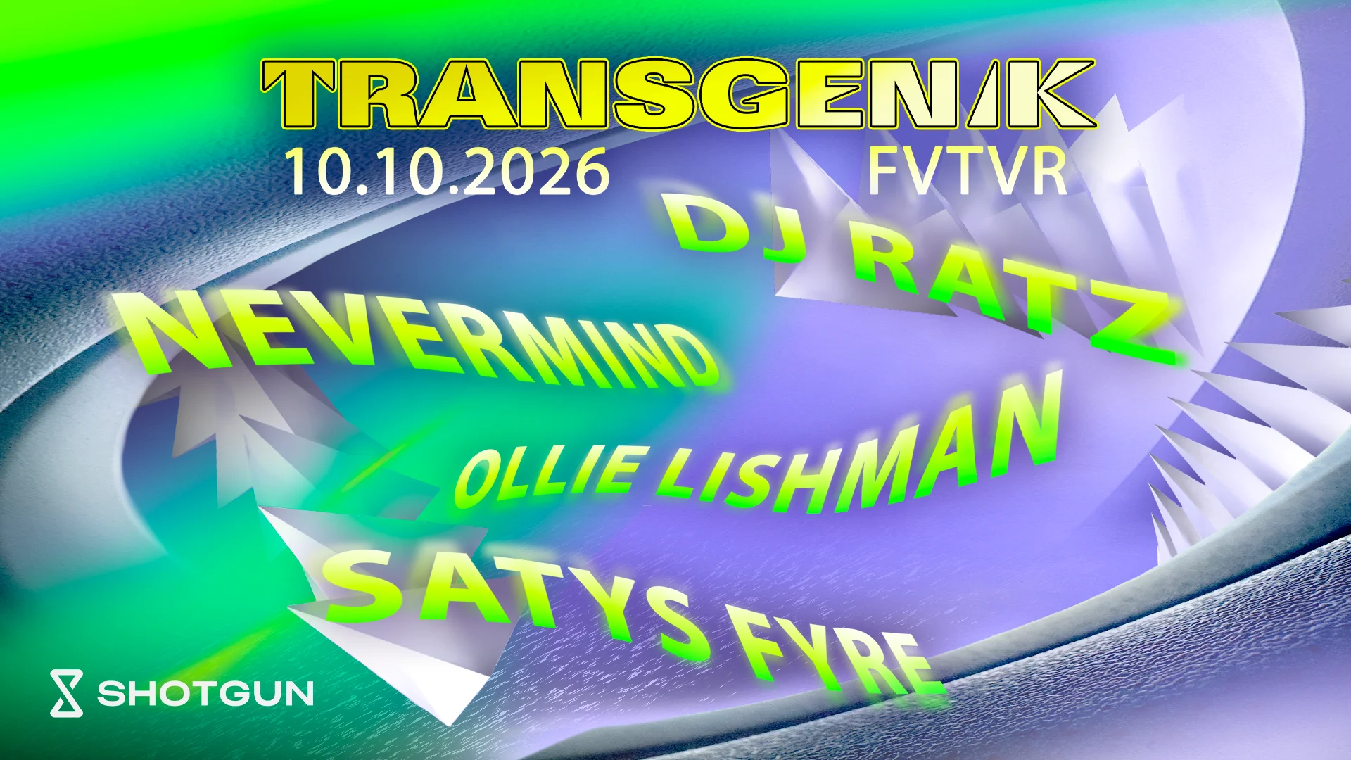 Transgenik 10 Octobre 2026