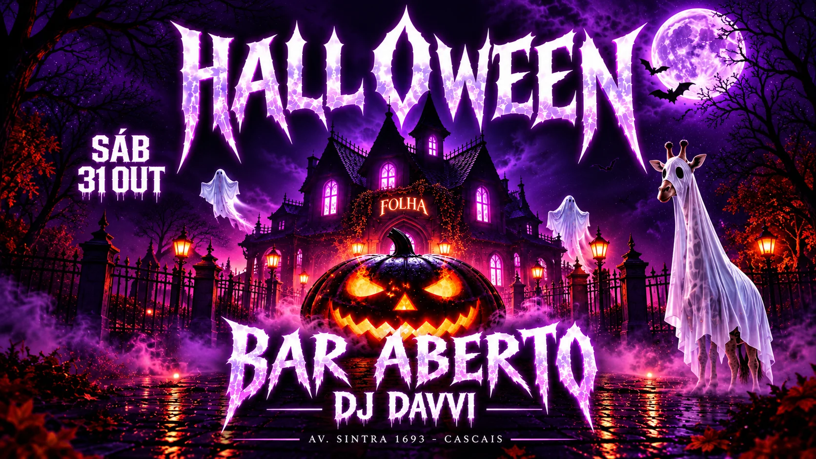 Halloween - Bar Aberto