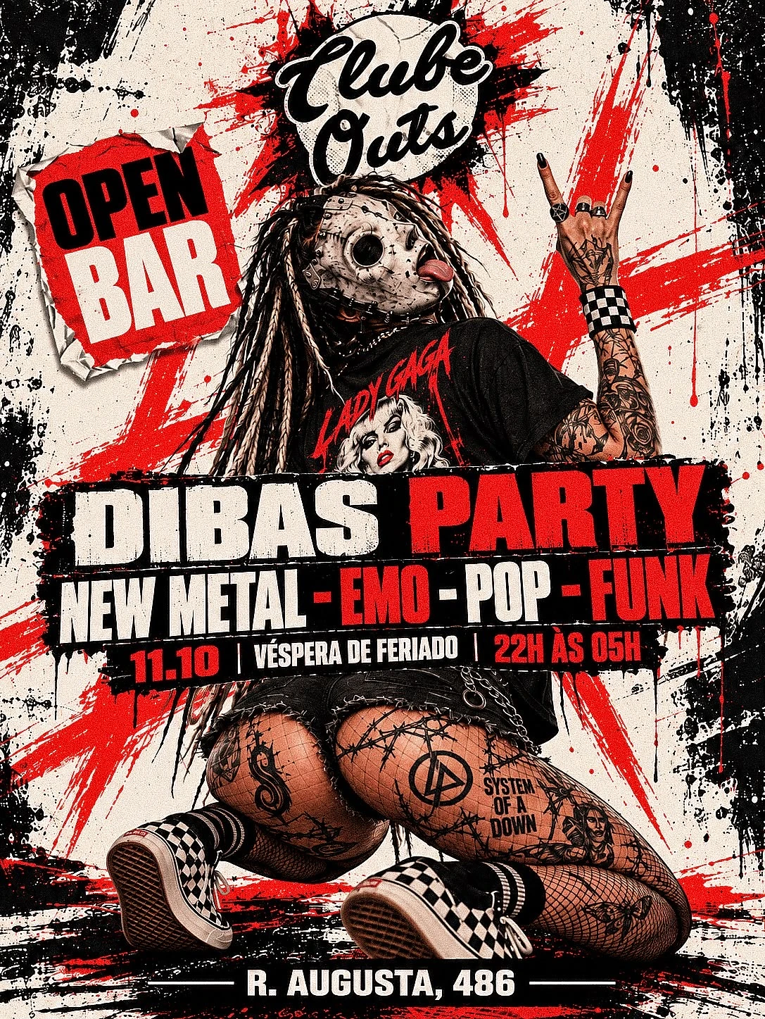 Dibas Party | Open Bar | New Metal - Emo - Pop - Funk